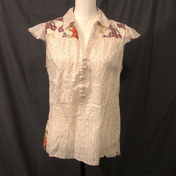 Jovovich Hawk for Target Button Front Top - Picture 2 of 10